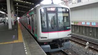 東急5000系5111F 東武スカイツリーライン急行中央林間行き 越谷駅発車