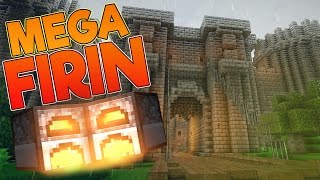 BASİT MEGA FIRIN YAPTIK (GİZLİ GEÇİTLER) ! AGE OF MİNECRAFT II #Bölüm 2
