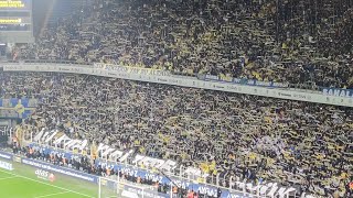 Fener fans sing the anthem | Fenerbahce - Galatasaray #IntercontinentalDerby #IstanbulDerby Resimi