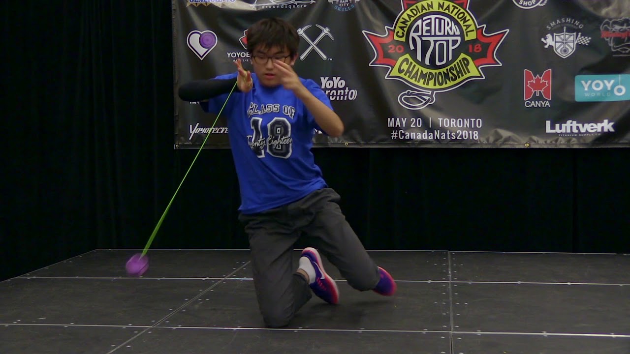 Tony Sung - 1A Final - 11th Place - Canada Nationals 2018 - Presented by Yoyo Contest Central