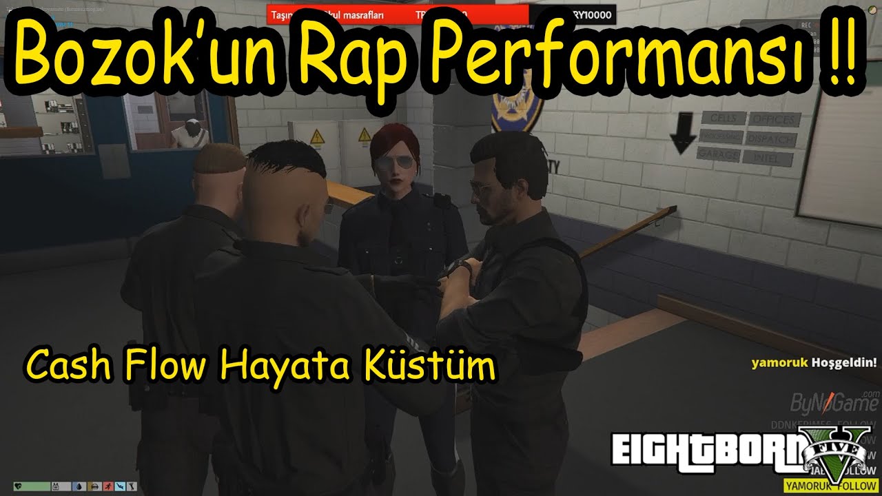 EightbornV - BOZOK, CASH FLOW SÖYLÜYOR ! - BOZOK RAP PERFORMANSI ! - EightbornV Khonus