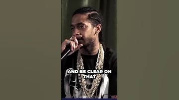 Nipsey Hussle uncovers the Key to Success: What You Need to Know