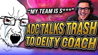 PLAT ADC RAGES AT COACH AND QUITS A VIEWER v VIEWER MONEY MATCH