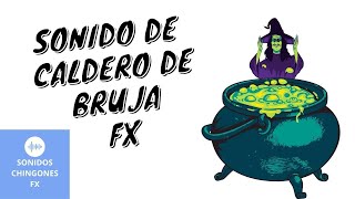 Sonido de Caldero de Bruja Burbujeante 🔊 - Efecto de Sonido