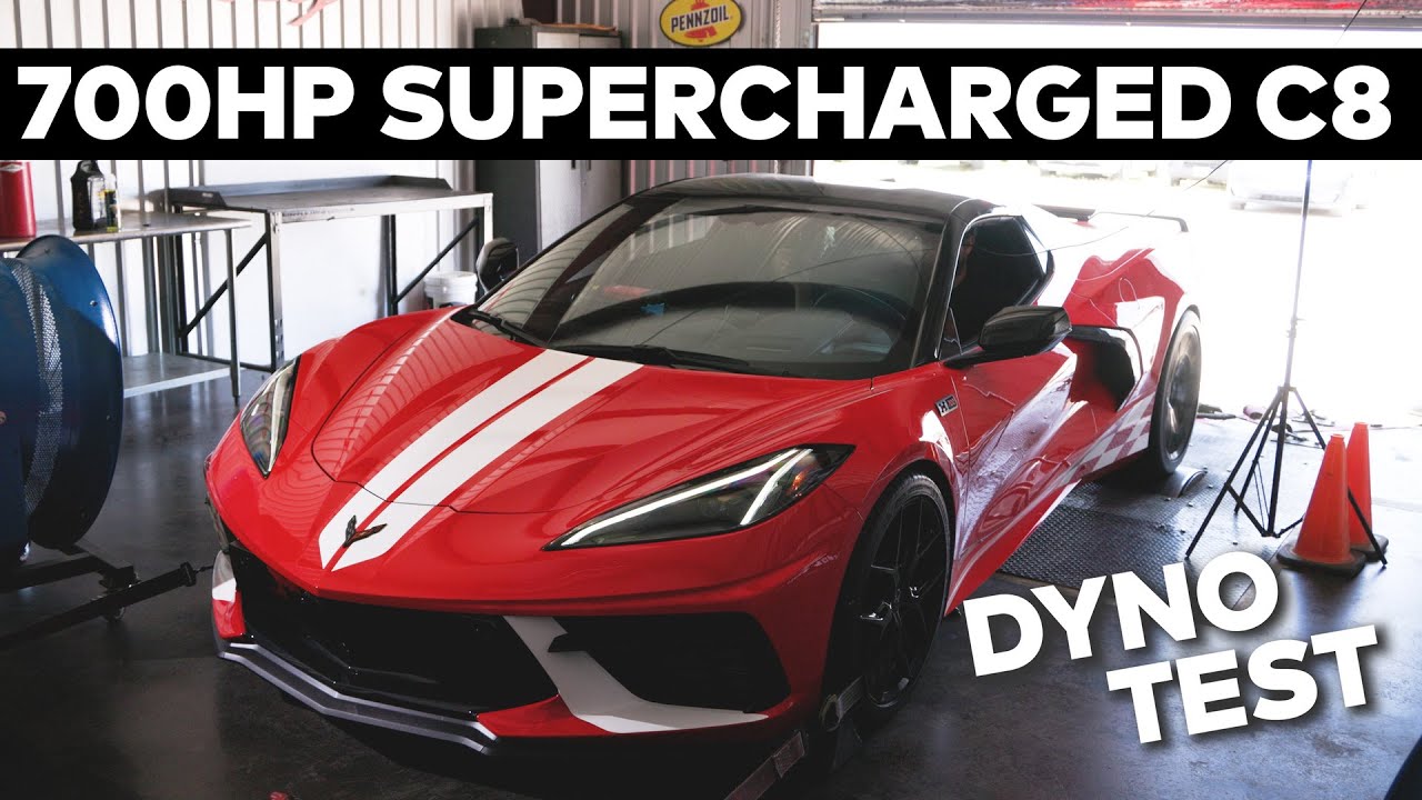 Better than a Z06 and eRay? Supercharged C8 Corvette Convertible by Hennessey