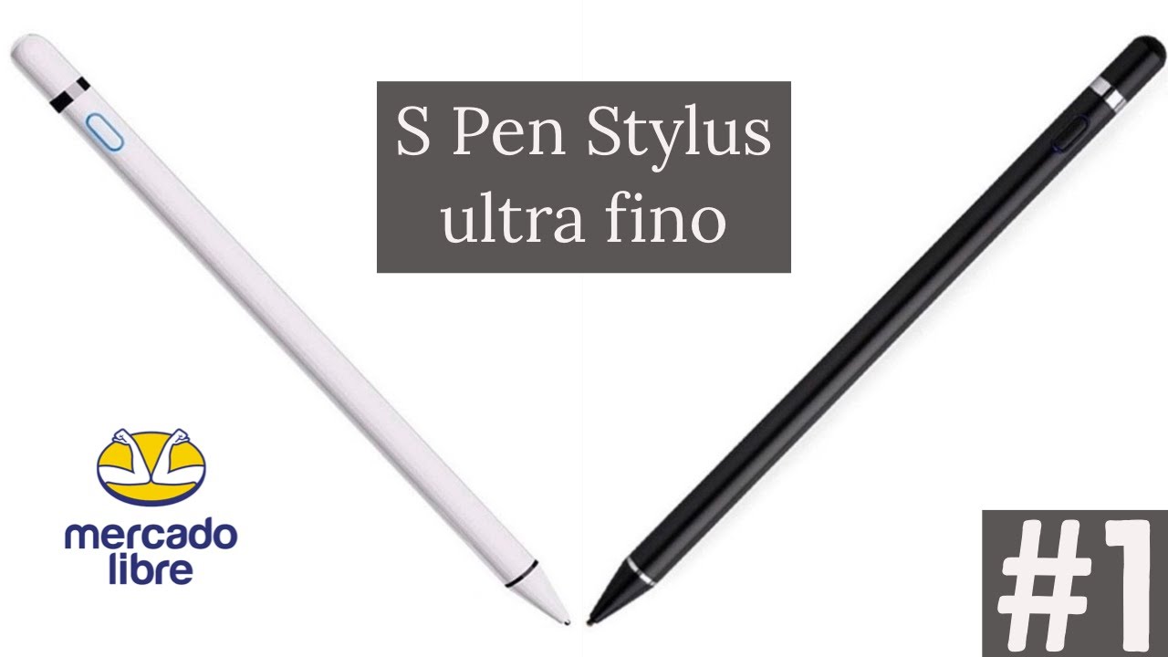 ������ Unboxing S Pen Stylus ultra fino alternativa al Apple Pencil 1G - YouTube