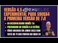 🎮Imagem experimental EmuELEC 4.5 para SoC S905X4 do DEV 7Ji, de 06/2022. Precursora da 4.6 Estável.🎮