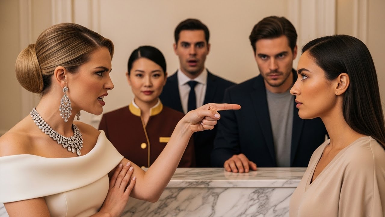 LA MOGLIE DEL MILIONARIO UMILIA LA RECEPTIONIST IN FRANCESE... SENZA IMMAGINARE CHI FOSSE!
