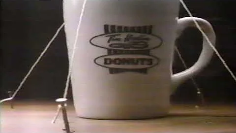 Tim Hortons Always Fresh Because You Keep Drinking It Commercial (December 1985)