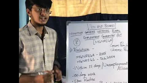 MGNREGS-MAHATMA GANDHI NATIONAL RURAL EMPLOYMENT GUARANTEE SCHEME