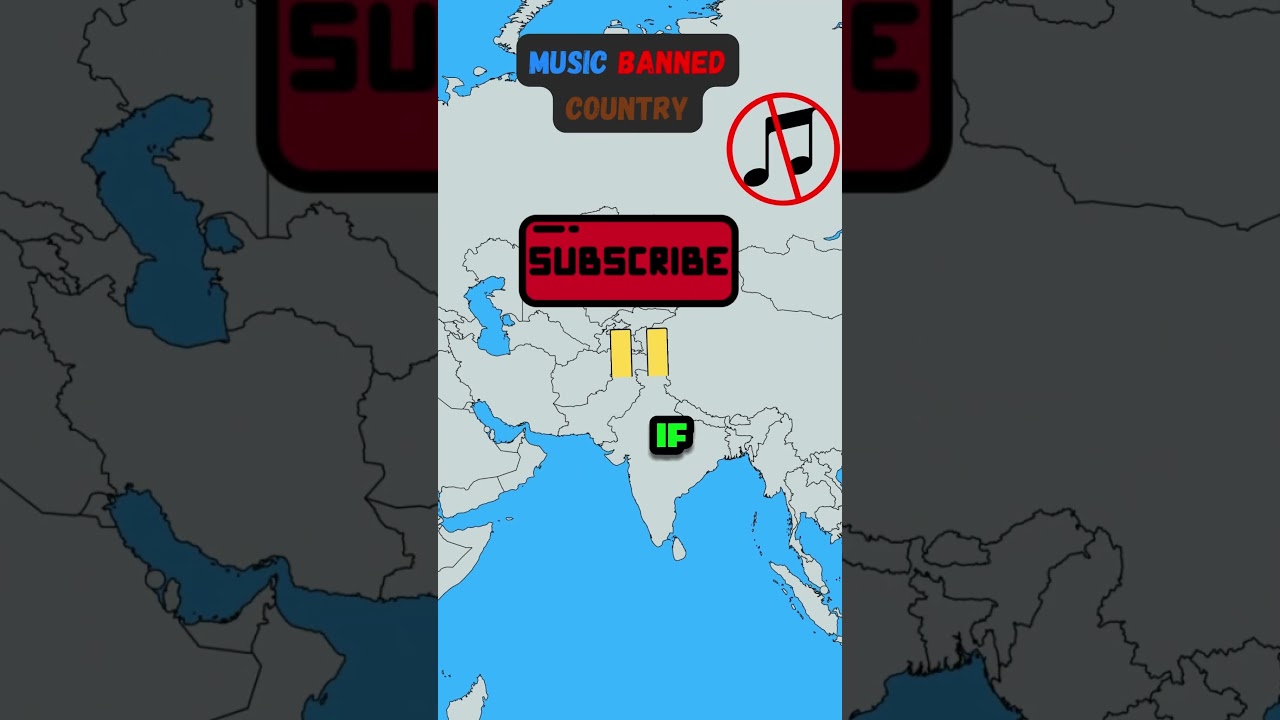 🎵🚫 The Only Country Where Music Is Completely Banned 😮