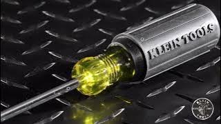 Klein Tools Wire Bending Cabinet Tip Screwdriver 6-Inch