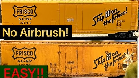 Weathering in 5 Minutes! No Airbrush Needed!