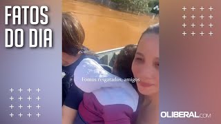 Casal de paraenses é resgatado após enchentes no Rio Grande do Sul
