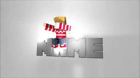 Free Minecraft Dab Intro template Blender only/ultra fast render by ZapKip