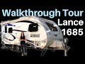 2019 Lance 1685 Travel Trailer Walkthrough Tour