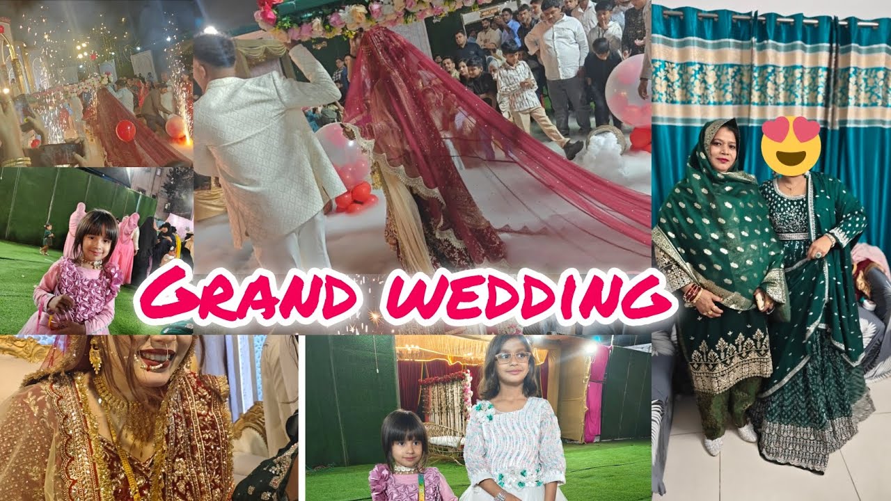 Wedding Season Special 💍 | Royal Bride Entry 👰 | Grand Shaadi & Delicious Menu