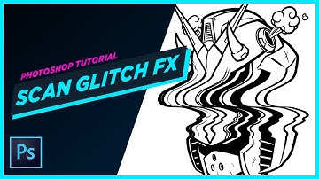 Create a scanner warp effect in Photoshop