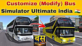 How To Modified Bus Simulator Ultimate india, Customize (Decoration) Bus simulator ultimate india