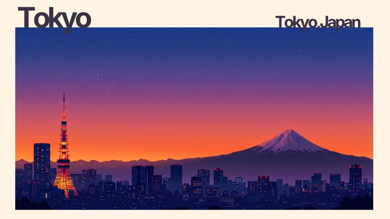 Jazz House Mix | (Tokyo Skyline) Midnight City Pop Set | Neon Night Grooves & Drive