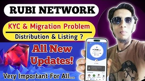 Rubi Network New Update | Rubi Network KYC Verification | Rubi Network Migration | Rubi Withdrawal