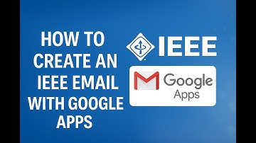 Set Up IEEE Email with Google Apps & Update Your IEEE Profile Info