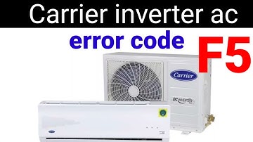 #f5errorcodecarrierac f5 error code in carrier inverter ac, carrier inverter ac f5 error code, #daya