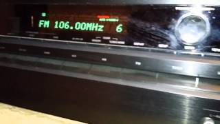 Onkyo TX-SR313 with the UBT1