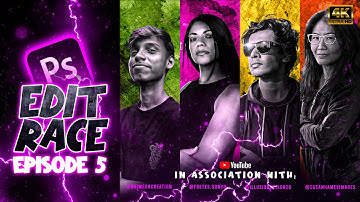 4 Digital Artists Use the SAME Images! | #EditRace S1E5 FINALE #photoshop