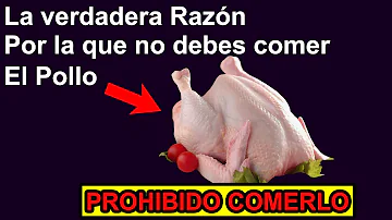 ¿Qué no se debe comer con pollo?