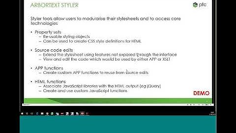 Arbortext Styler and APP Introduction and Tips