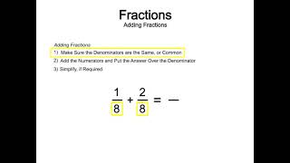 Fractions Addition screenshot 3