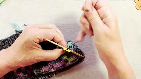 Ann Budd + Sewing on Buttons