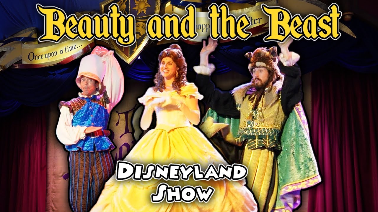 Full Beauty and the Beast Show in Fantasy Faire at Disneyland | Storytelling at the Royal Theatre