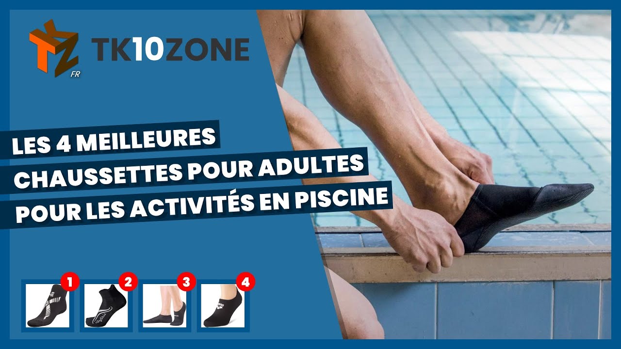 Chaussettes Pool Classic Pour Activités Aquatiques | Antidérapantes, Antibactériennes, En Matériaux Recyclés - 5