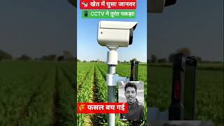🚨 Smart CCTV ने बचाई फसल! खेत में घुसते ही मिला Alert 😱🌾