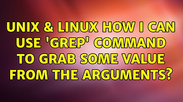 Unix & Linux: How I can use 