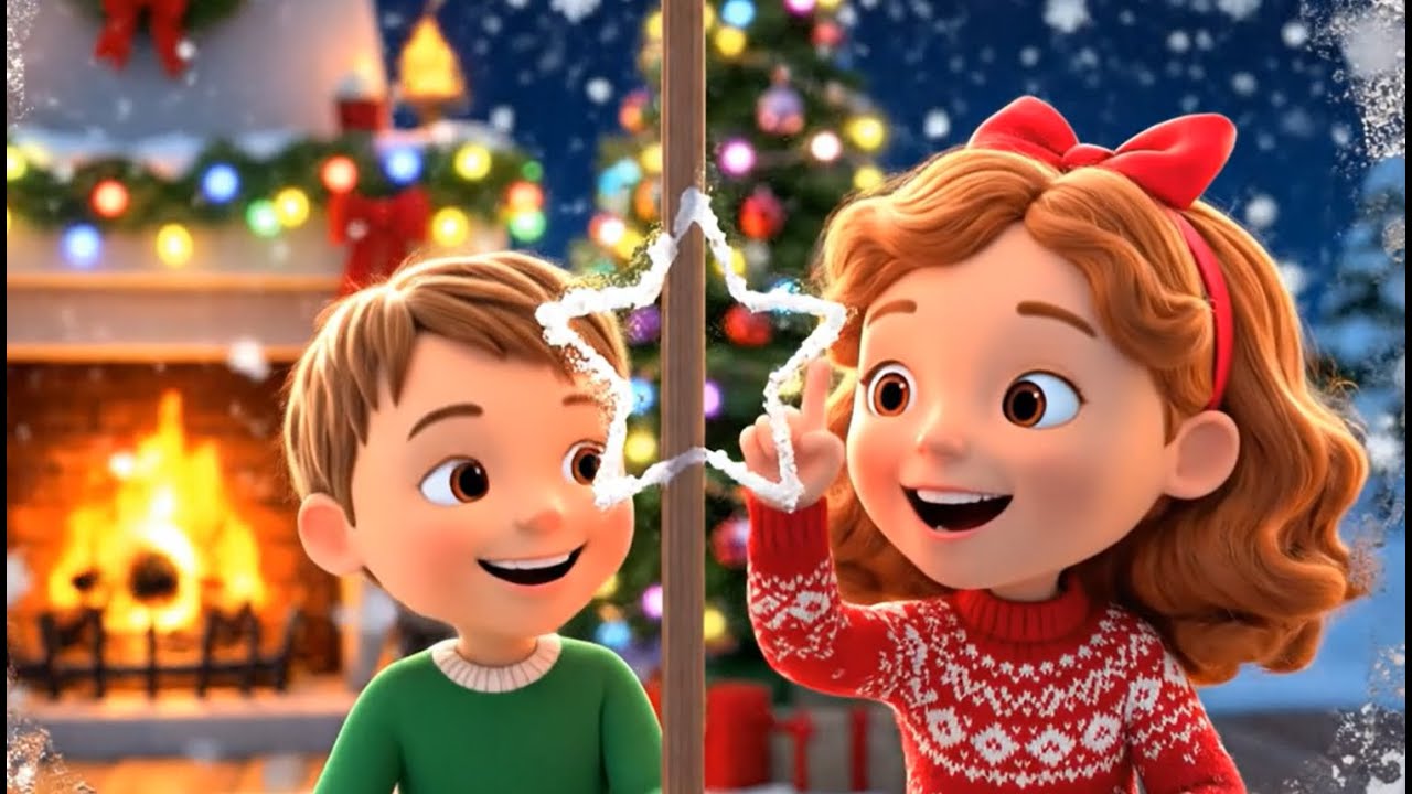 Дядо Коледа е там 🎅🎄| Весела коледна песен за деца 🎶 | Пеем и се забавляваме с DD Kids