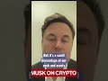 Elon musk claims he never told anyone to buy crypto elonmusk crypto investing