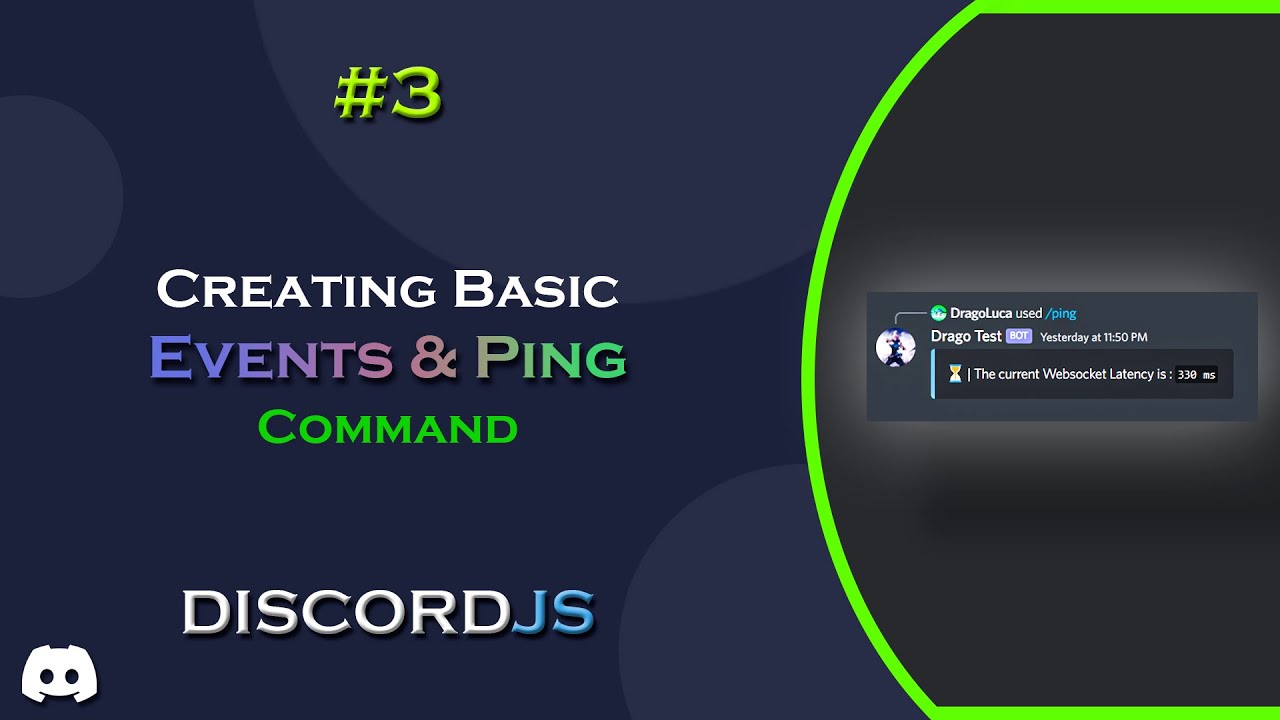 Discord ping. Ивент Дискорд. Дискорд бот с event INTERACTIONCREATE И MESSAGECREATE.. Event INTERACTIONCREATE И MESSAGECREATE discord.
