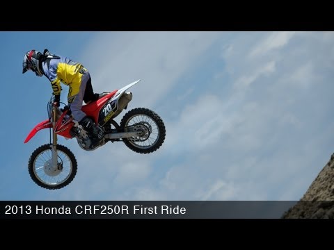 MotoUSA First Ride: 2013 Honda CRF250R - YouTube MotoUSA First Ride: 2013 Honda CRF250R - YouTube