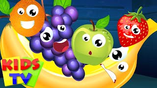 Five Little Fruits | Kids Tv Nursery Rhymes | Fruits Song | Five Little Babies | Fruits For Kids screenshot 5