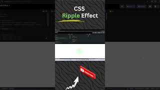 CSS Ripple Effect UI Animation | Clean & Smooth Visual Loop #shorts #coding #css #rippleeffect