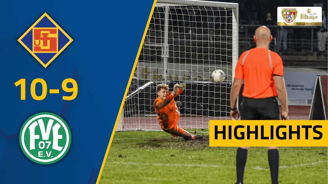 Highlights | TuS Koblenz - FV Engers 07 10:9 n.E. | Viertelfinale | Bitburger Rheinlandpokal | 22/23