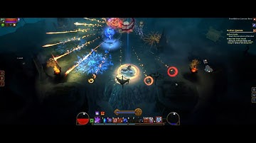 Torchlight 2 | Embermage Bossfight | Shockbolts and Locust Swarm
