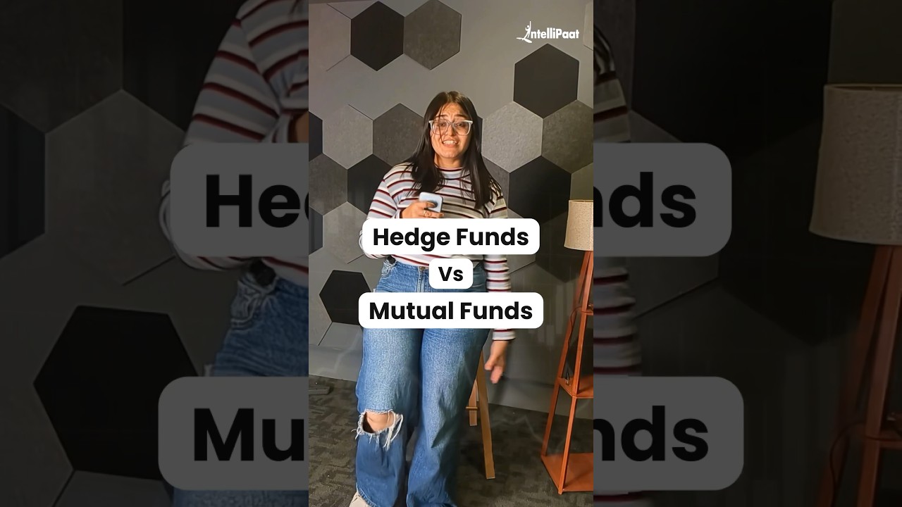 Hedge Funds vs Mutual Funds | Difference between Hedge Funds and Mutual Funds | Intellipaat #Shorts