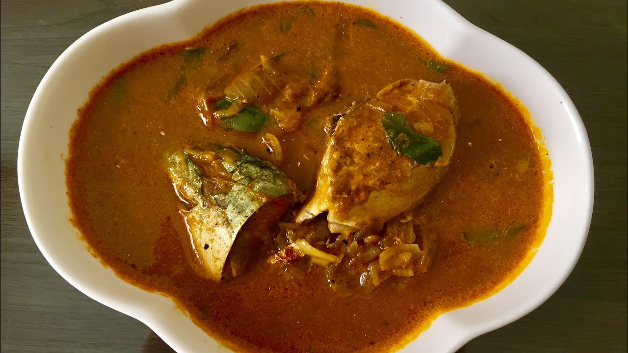 Fish Curry Kerala Style | Meen curry kerala style | Malayalam - YouTube