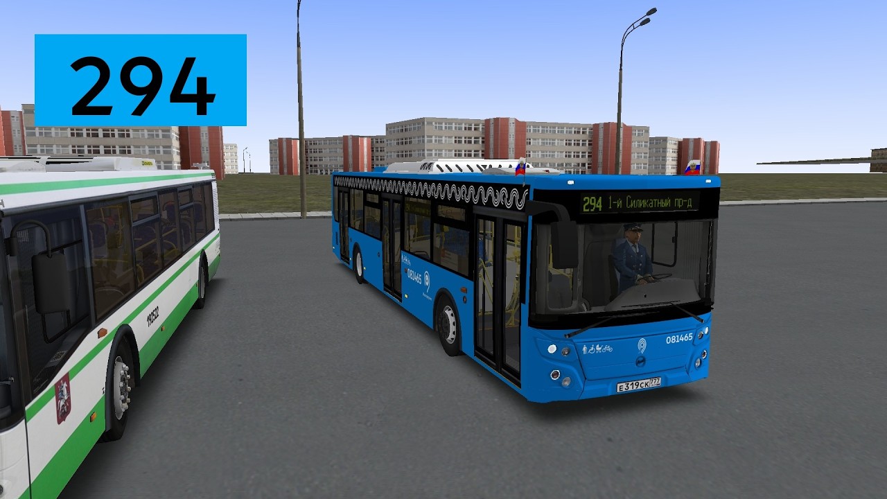 OMSI 2: Автобус №294 1-й Силикатный проезд - МФЦ Хорошёво-Мнёвники