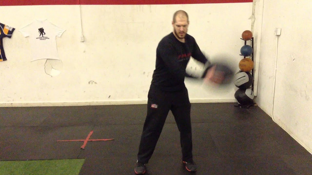 Med Ball OH Circle Slam YouTube
