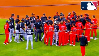 The benches clear in Baltimore between the Orioles and the White Sox | 2025 MLB Highlights